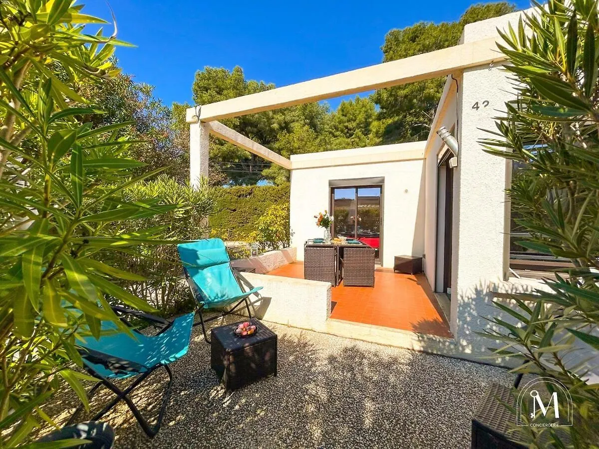 Rez-De-Jardin A 1Km Du Centre-Ville De Six-Fours Six-Fours-les-Plages Apartment
